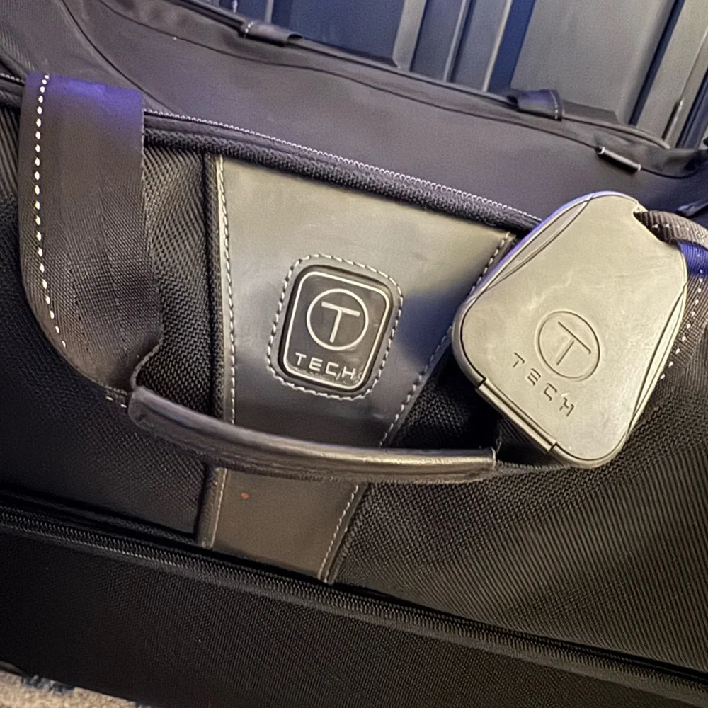 COPY - Tumi Black Rolling Duffel Travel Bag / Suitcase - Picture 2 of 13